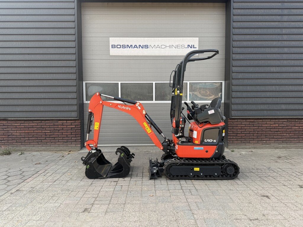 Kubota U10 minigraver DEMO 2023 10 uur €295 LEASE, Kubota Hol, Kbt_g.eu_market_surveillance@kubota.com, Hoofdweg Oostzijde 1264
2153 LR  Nieuw-Vennep, NL