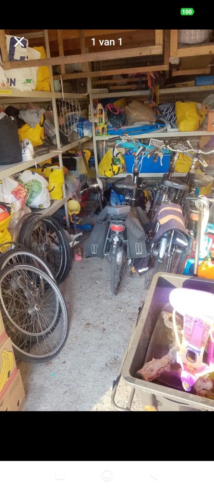 garage uit verkoop, Ophalen, Gebruikt