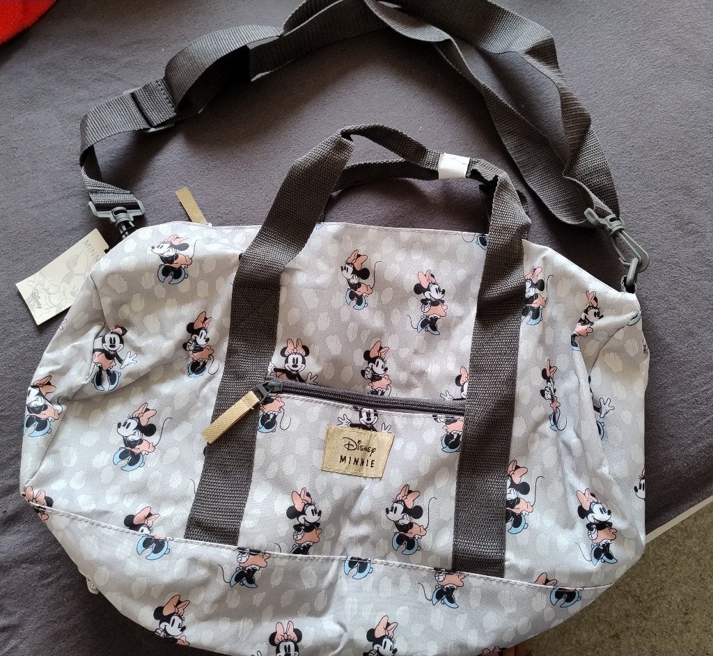 Disney weekendtas - nieuw, 30 cm of meer, Ophalen of Verzenden, Grijs, Nieuw