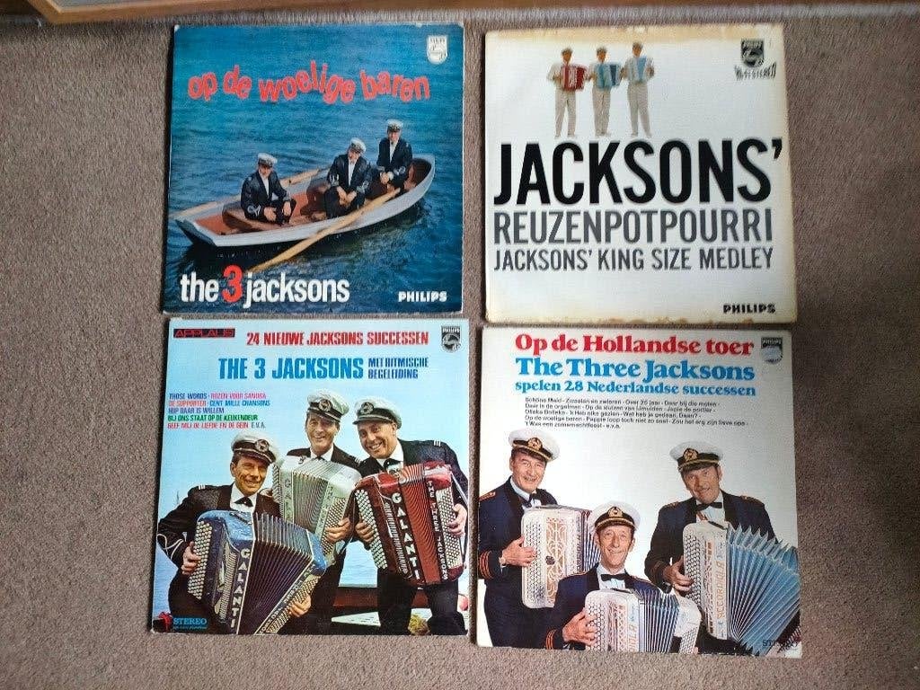 4 X THE TRHEE JACKSONS  -  LP -, LP, Gebruikt, 12 inch, Fotohoes
