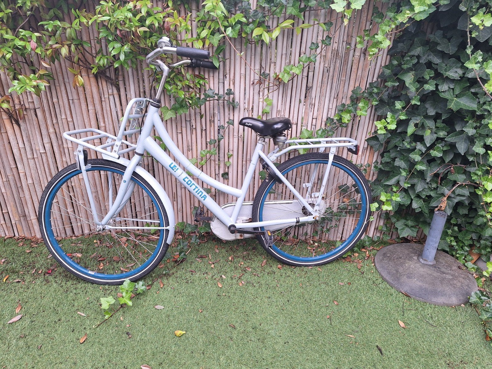 26 inch Cortina U4 Transportfiets - Lichtblauw, Fietsen en Brommers, Gebruikt, Versnellingen, 50 tot 53 cm, Trommelrem