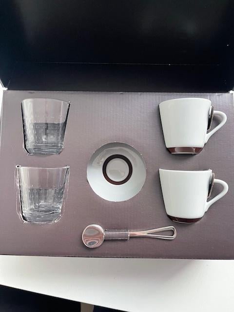 Nespresso kopjes Andrea Pulman set espresso, Overige materialen, Nieuw, Ophalen of Verzenden, Overige stijlen