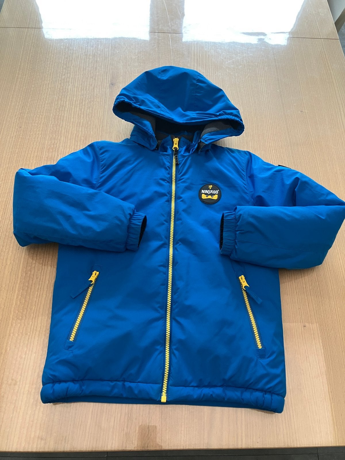 Warme winterjas jongen van Kabooki / LEGO maat 128, Ophalen of Verzenden, Gebruikt, Jongen, Jas