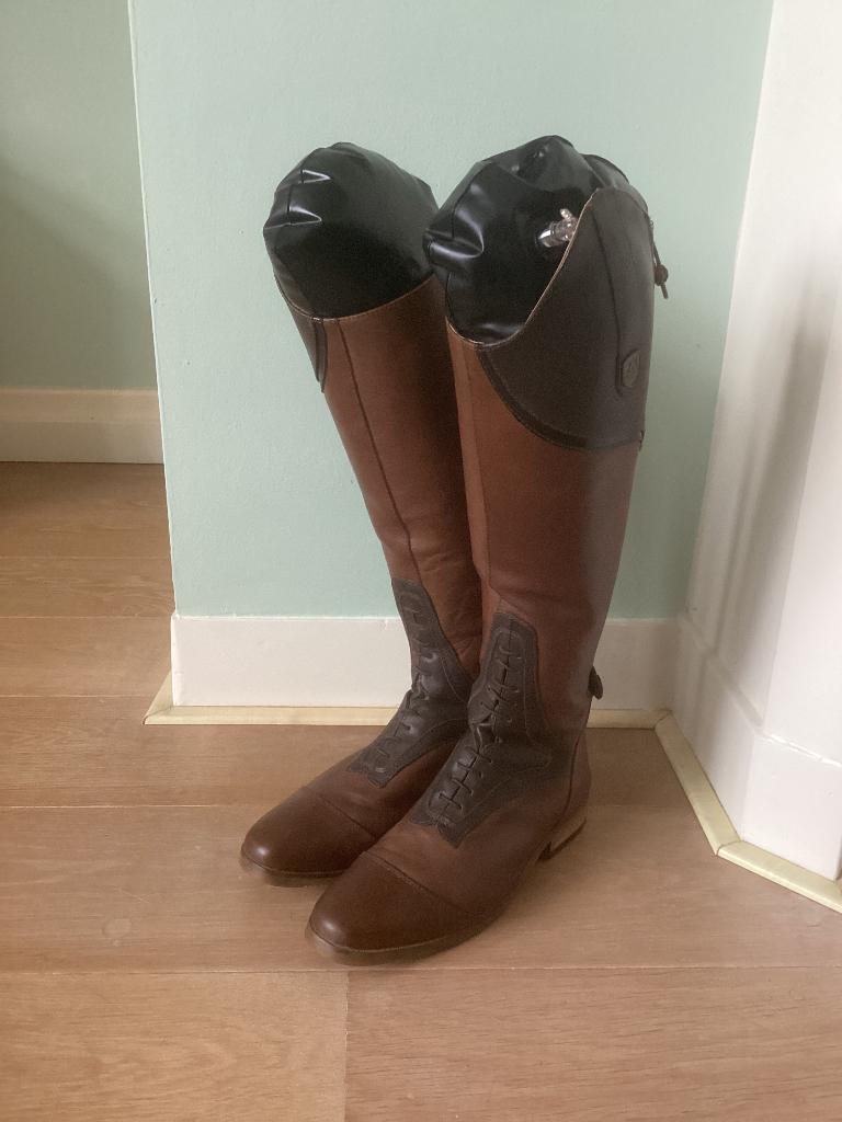 Paardrijlaarzen, Dieren en Toebehoren, Paardrijkleding, Zo goed als nieuw, Dames, Schoeisel, Dressuur, Ophalen