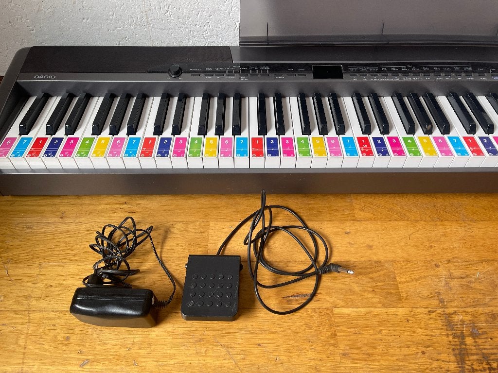 Electrische Piano Casio Privia PC-320, Ophalen, Gebruikt, Zwart, Digitaal