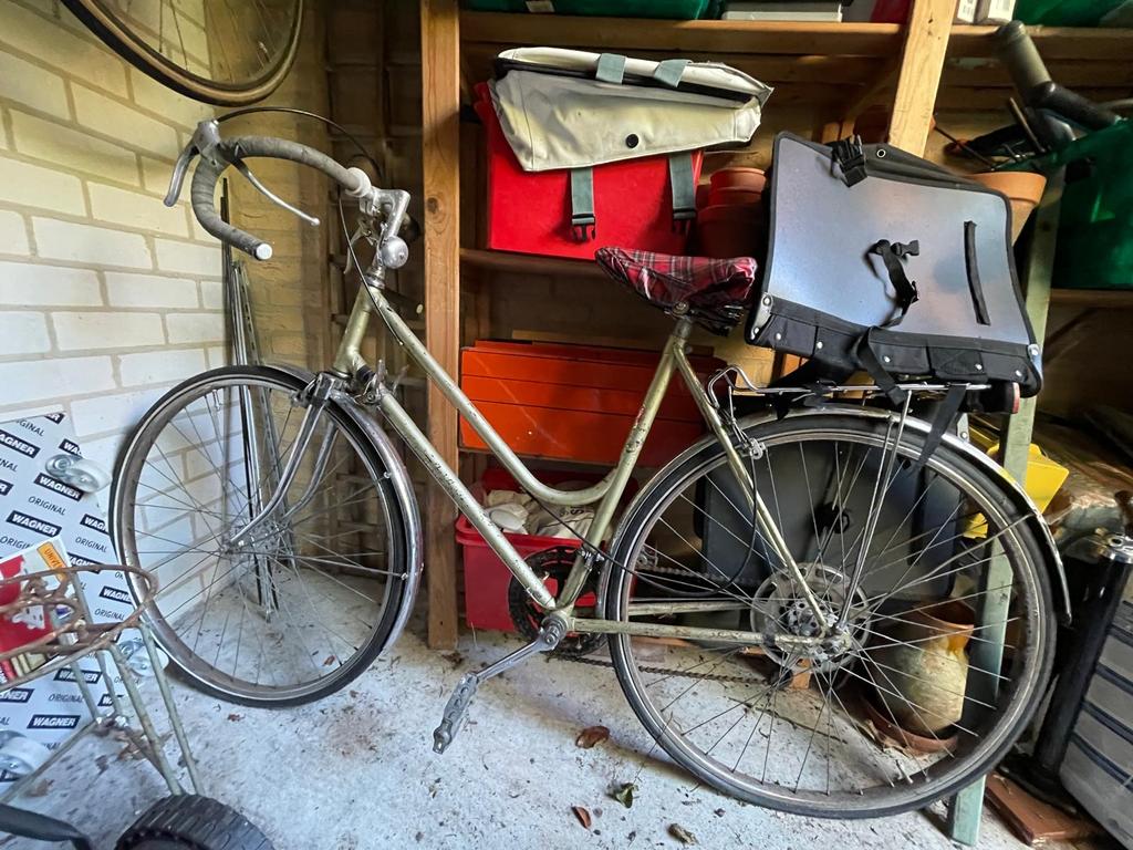 Vintage Damesfiets Amsterdamse Rijwielfabriek Standaard, Fietsen en Brommers, Fietsen | Dames | Damesfietsen, Gebruikt, Overige merken