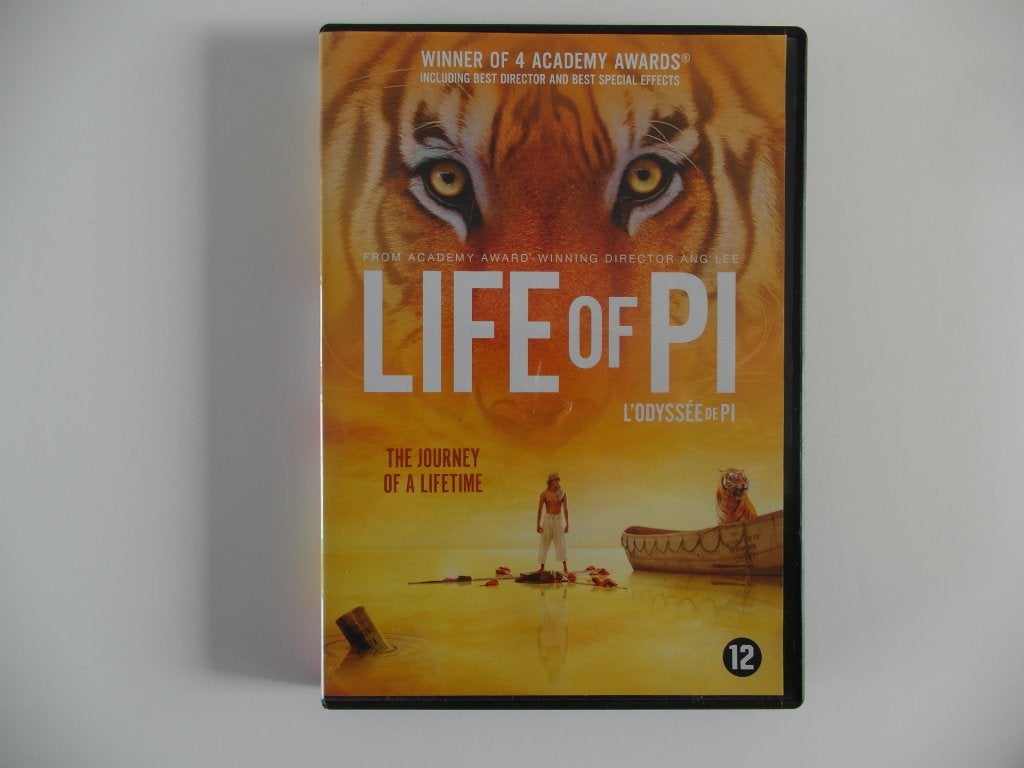 Life of Pi. Winnaar van 4 Academy Awards., Vanaf 12 jaar, Ophalen of Verzenden, Zo goed als nieuw, Azië