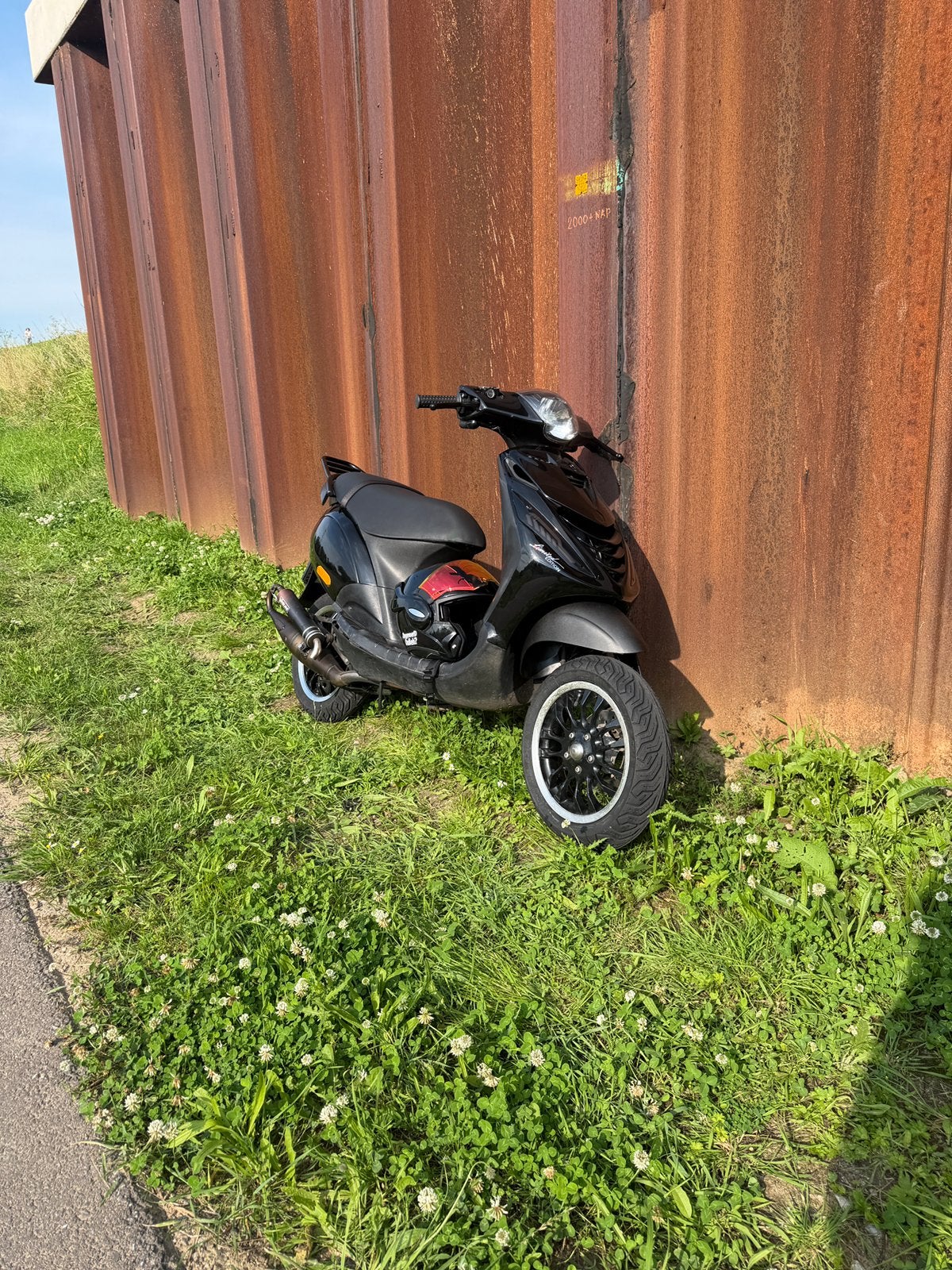 Piaggio zip teruil, Ophalen, Zo goed als nieuw, Tweetakt