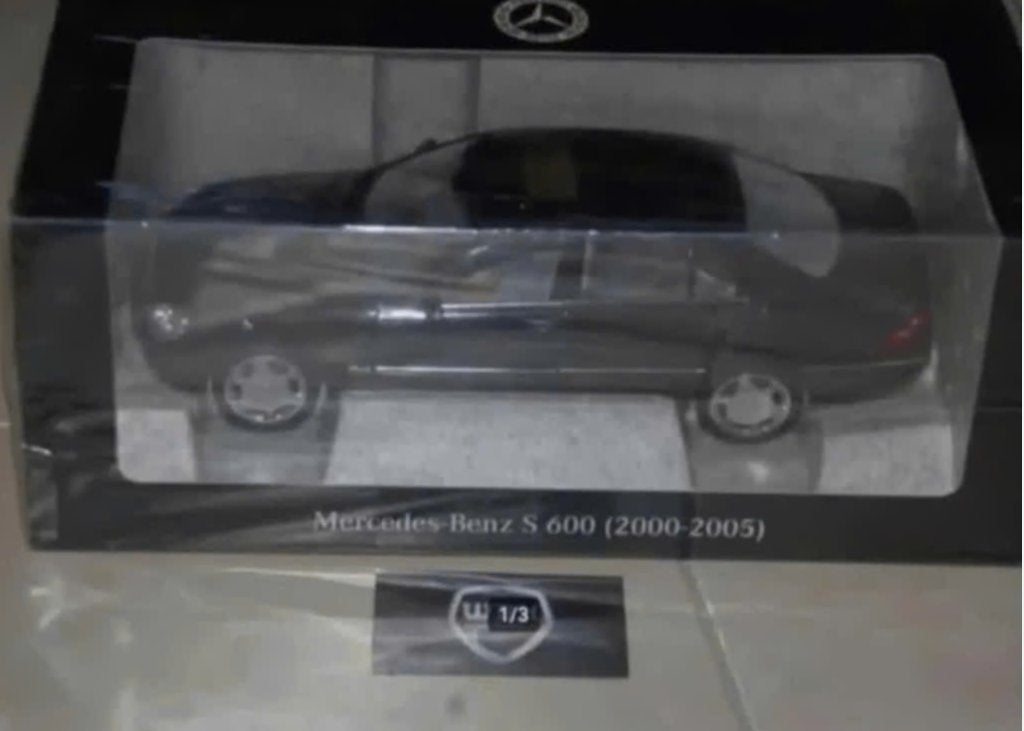 1:18 NEW Mercedes S klasse V220 S600 Norev dealer ed. WRH, Hobby en Vrije tijd, Modelauto's | 1:18, Verzenden, Nieuw, Auto, Norev