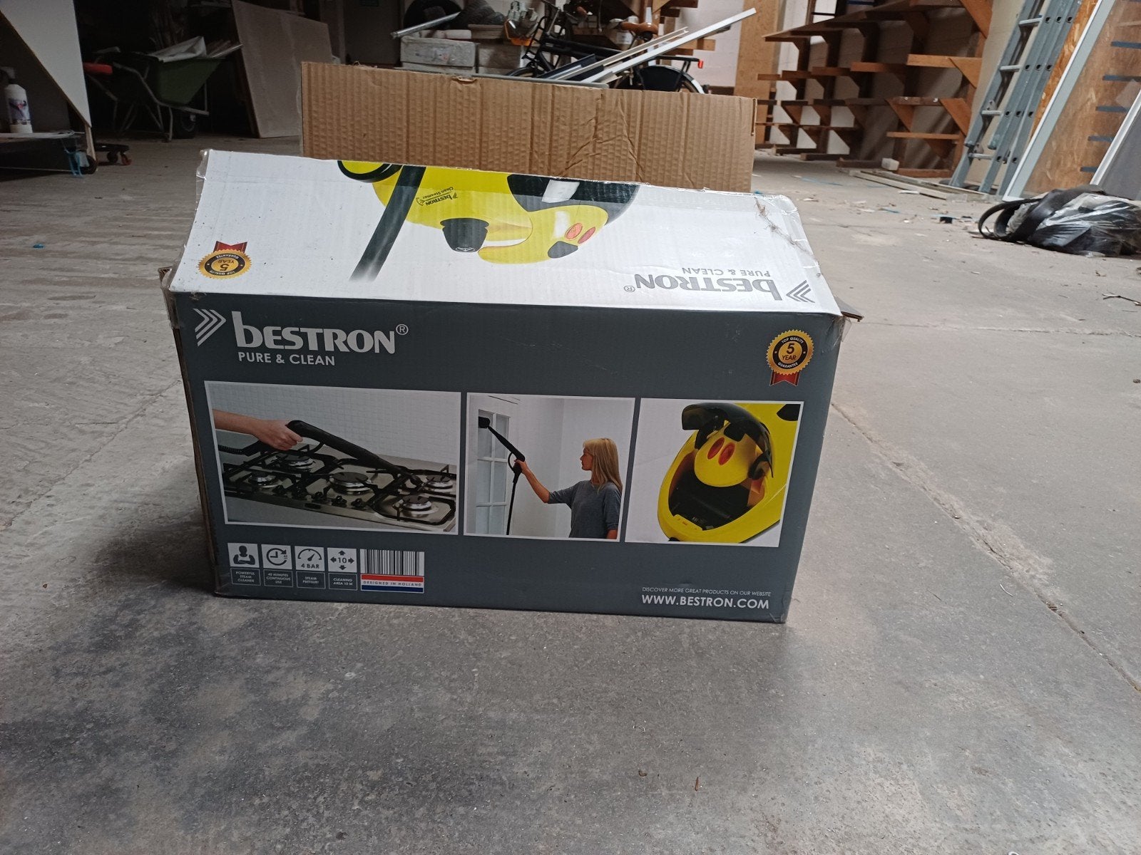 Bestron stoomcleaner, Ophalen, Zo goed als nieuw, Overige typen