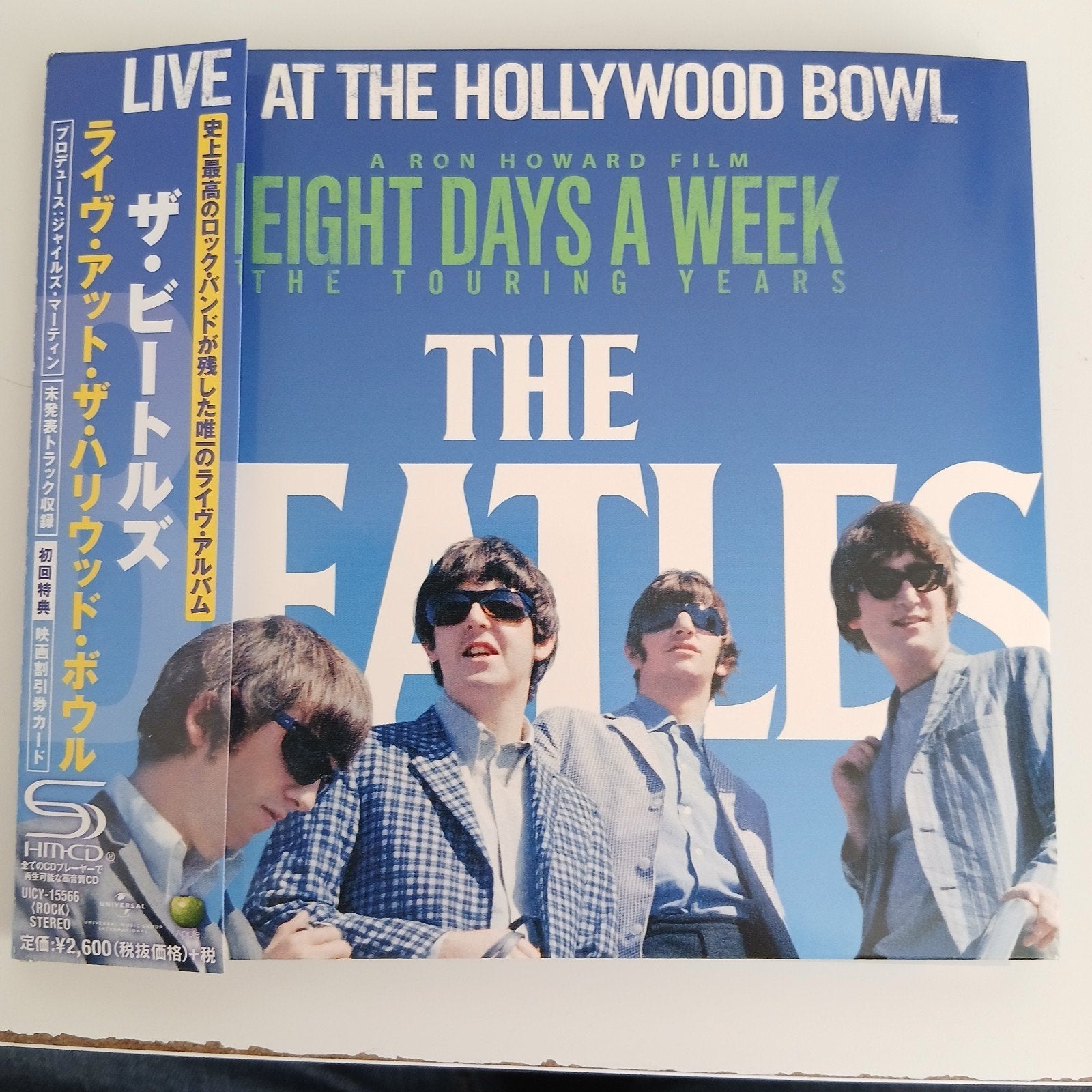 The Beatles - SHM-CD Live At The Hollywood Bowl (Japan), Rock, Ophalen of Verzenden, Live-album, Digipak