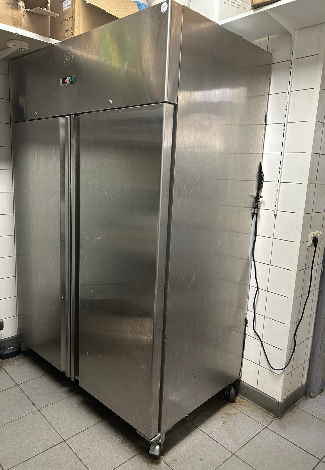 Professionele RVS Koelkast/Vriezer voor Horeca, Ophalen, Gebruikt, Koelen en Vriezen