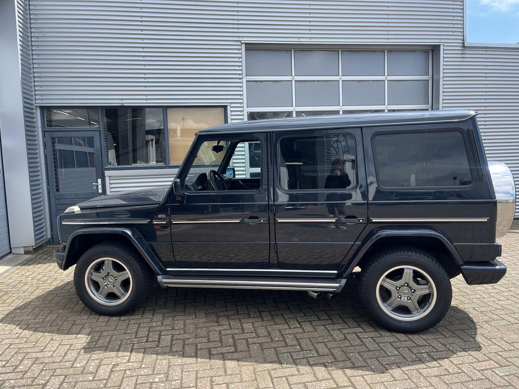 Mercedes-Benz G-Klasse G 280 GE Automaat St.Wagon 1984, 41 j, Auto's, Oldtimers, Automaat, 3195 cc, Zwart, Blauw
