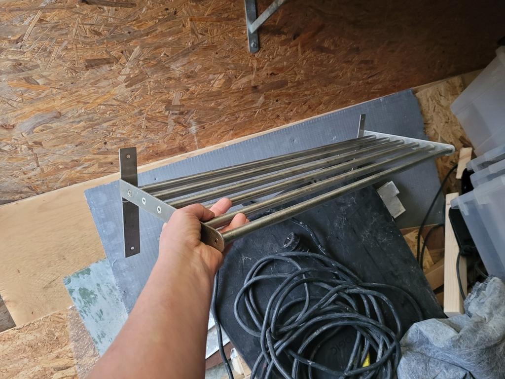 Ikea Grundtal wandrek voor handdoeken of keukengerei, Huis en Inrichting, Ophalen of Verzenden, Gebruikt, Handdoekenrek