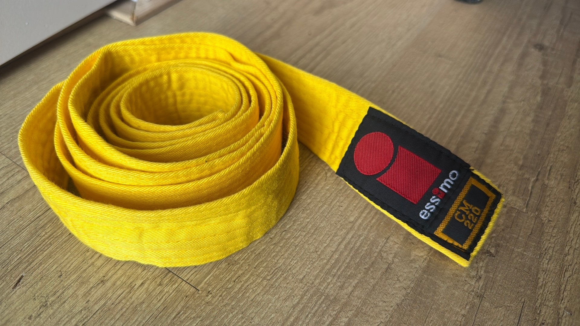 Gele judoband, Vechtsportmateriaal, Judo, Nieuw, Maat L