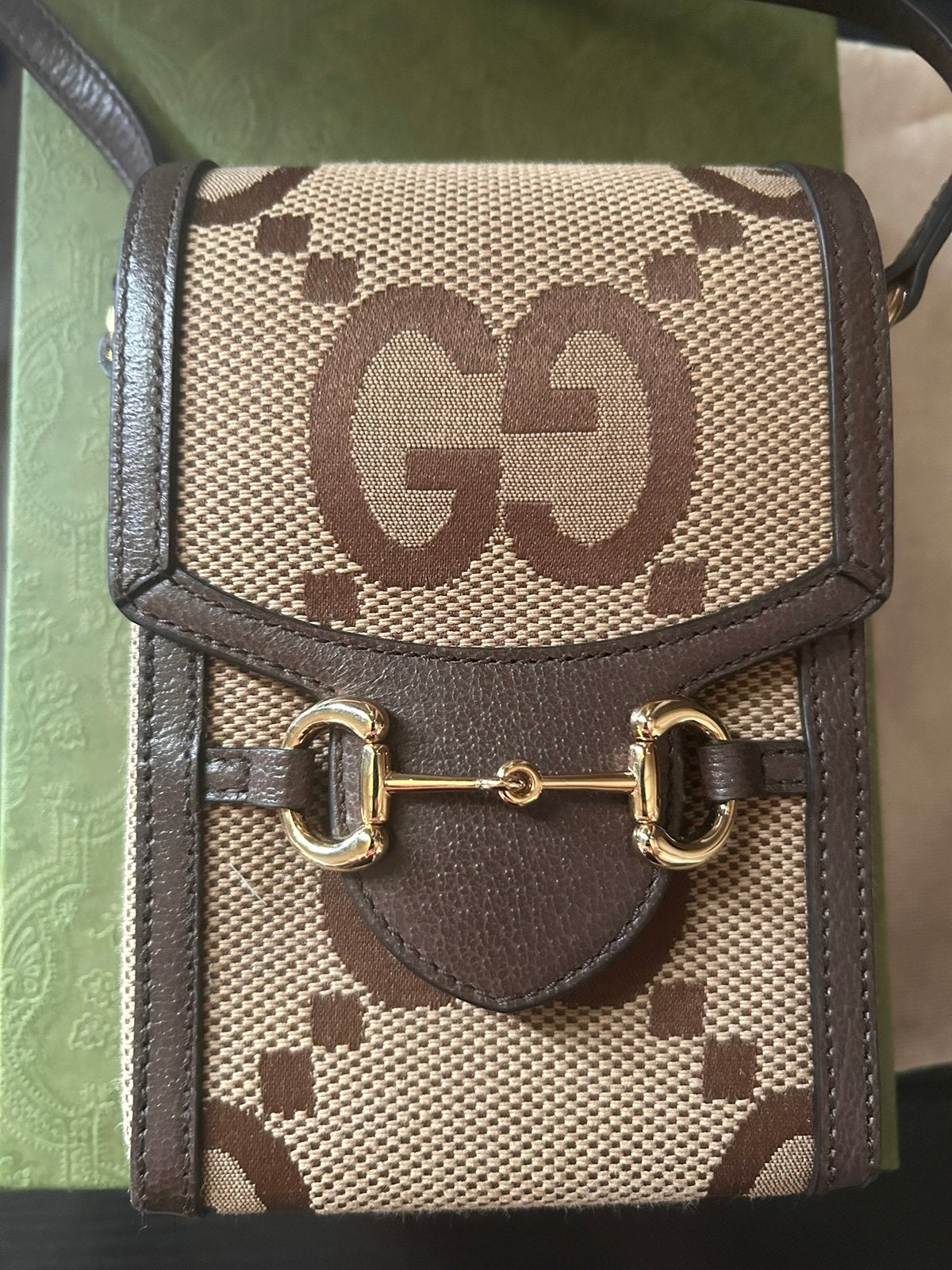 Gucci horsebit 1955, Sieraden, Tassen en Uiterlijk, Tassen | Damestassen, Ophalen of Verzenden, Zo goed als nieuw, Zwart