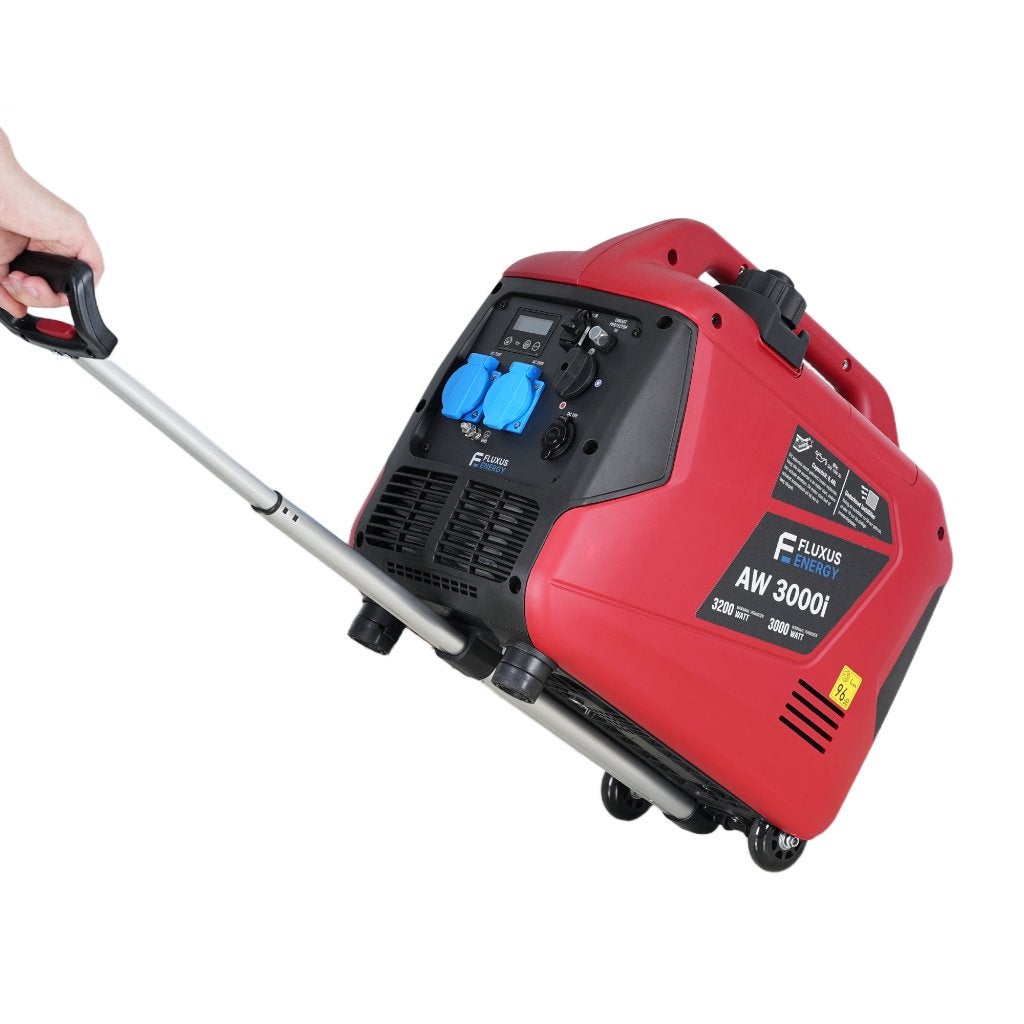 Noodstroom Inverter Aggregaat | 3 kW | Laag Verbruik, Benzine, Schipperskade 69, Spijkenisse, Nieuw, Info@fluxus-energy.nl