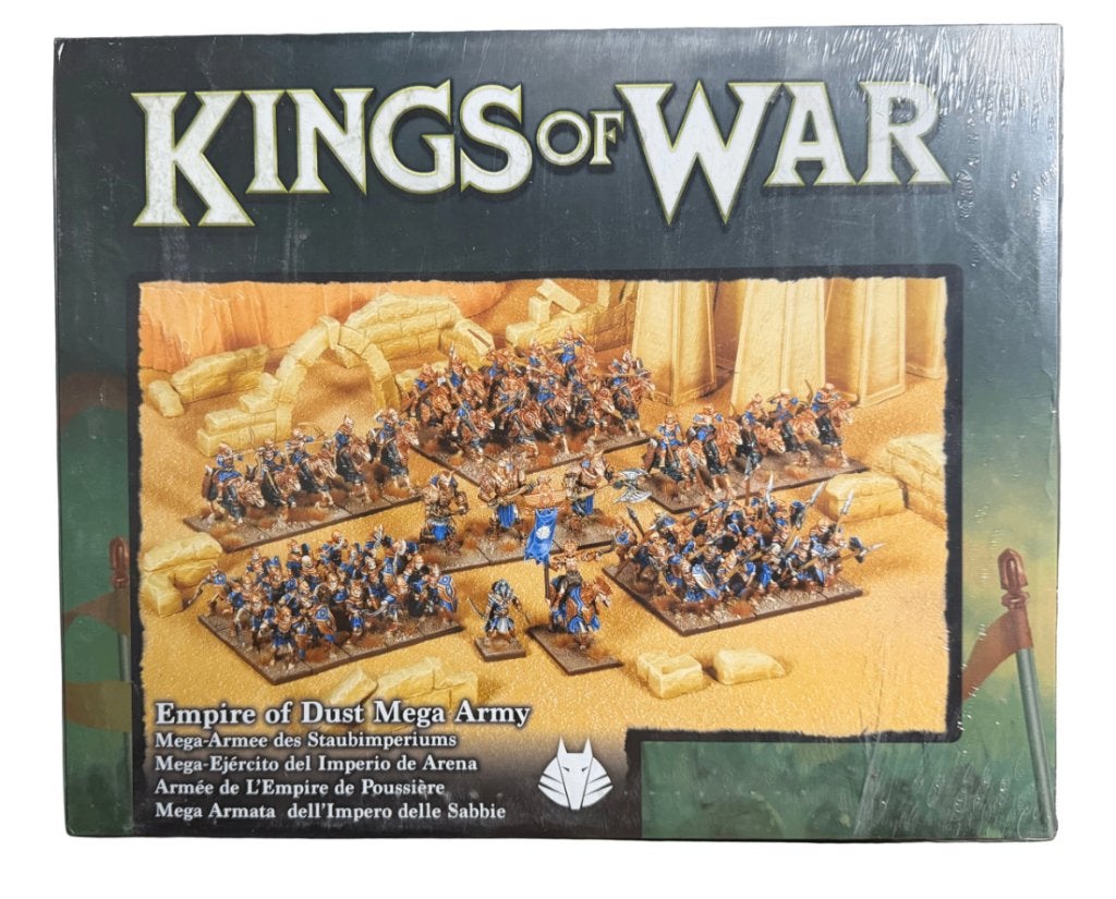 Mantic Games Kings of War Empire of Dust Mega Army, ., Nieuw, Ophalen of Verzenden, .