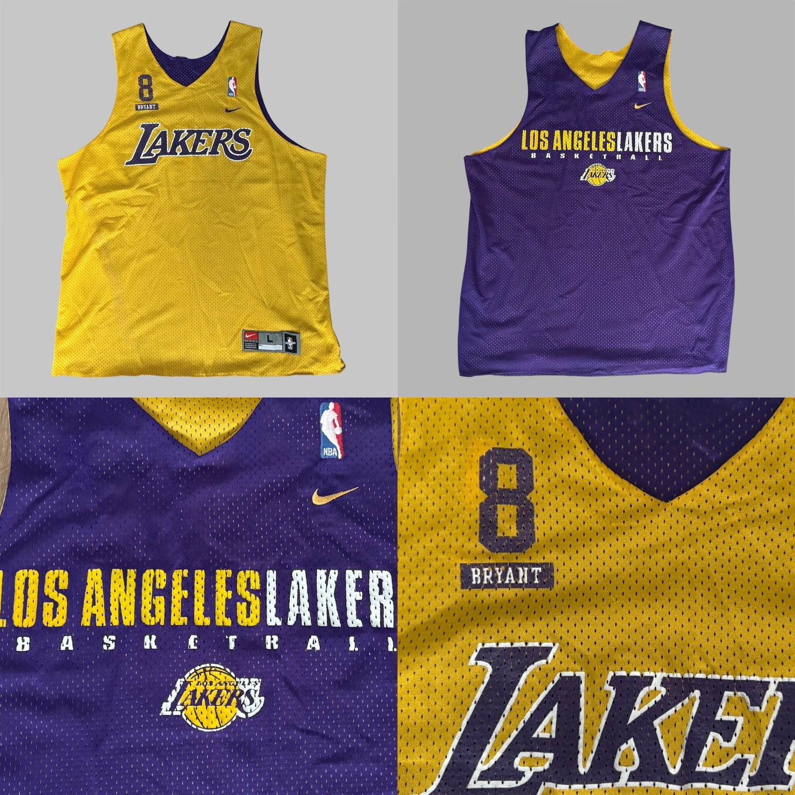 ZELDZAAM NBA Nike Kobe Bryant practice jersey basketball, Ophalen of Verzenden, Zo goed als nieuw, Kleding