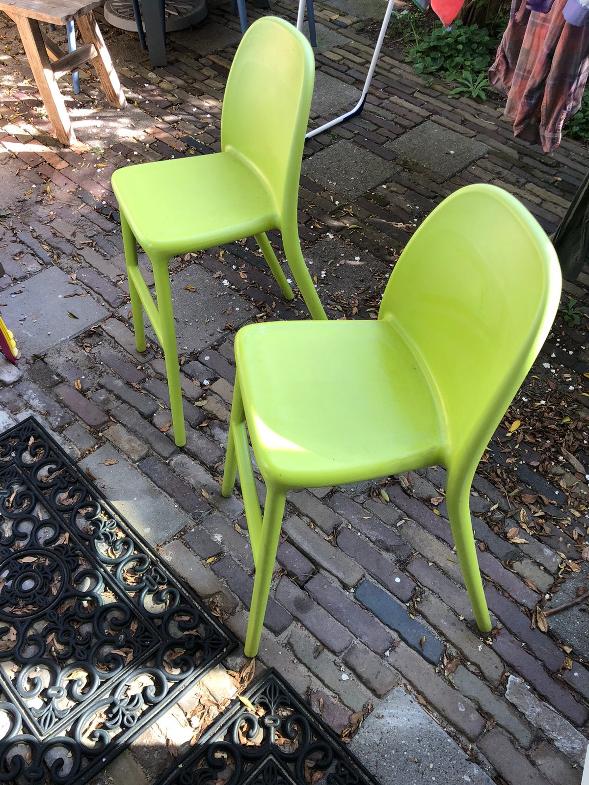Ikea urban kinderstoel tuinstoel, Tuin en Terras, Ophalen of Verzenden, Zo goed als nieuw, Kunststof