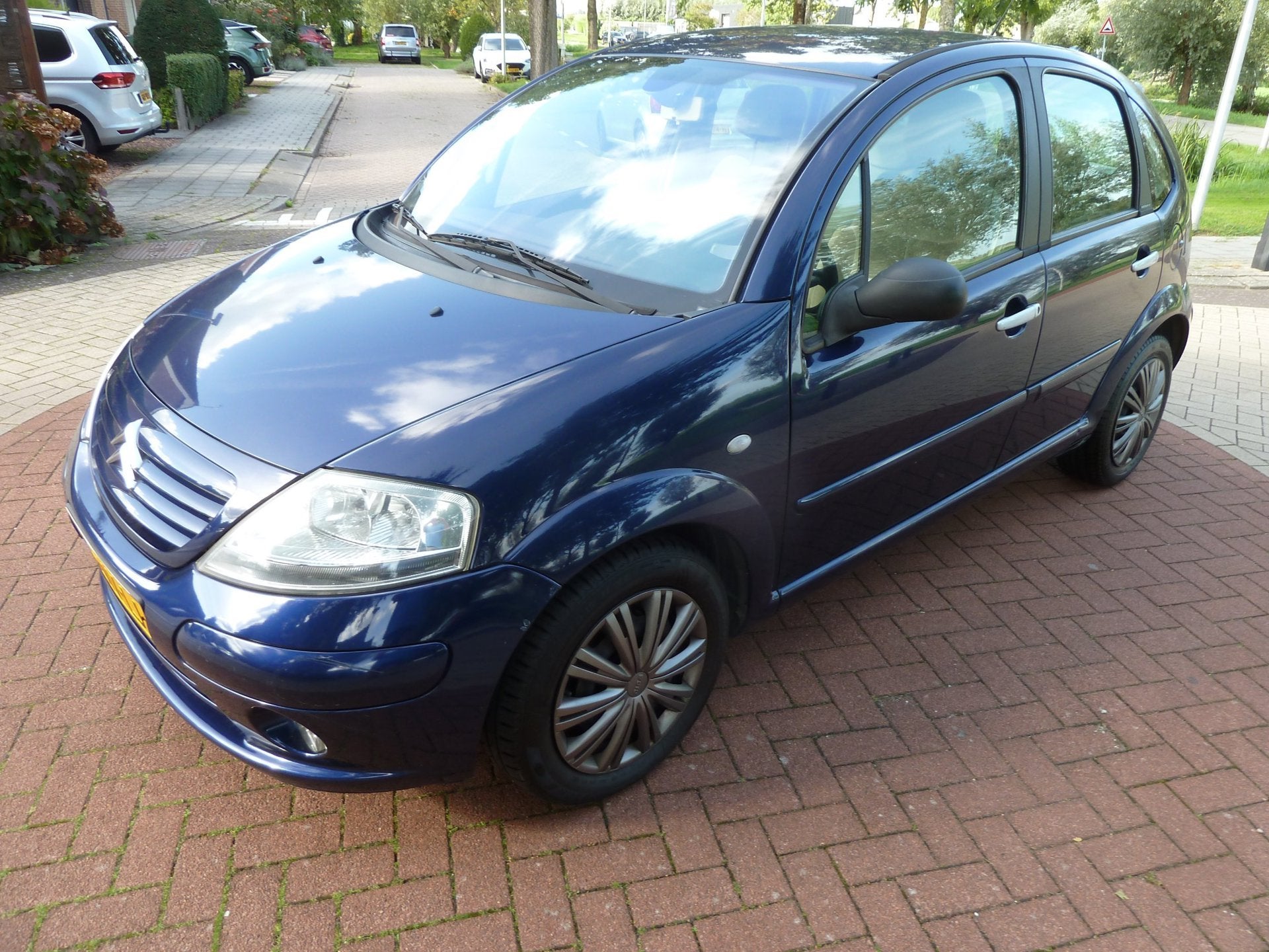 Citroen C3 1.4i Exclusive AUTOMAAT, 15 km/l, Blauw, Origineel Nederlands, Bedrijf