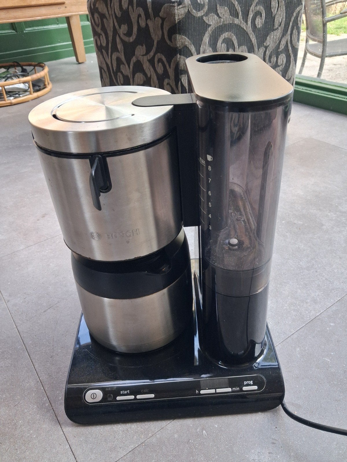 Bosch TKA 8653/01 Koffiezetapparaat met thermoskan, Witgoed en Apparatuur, Koffiezetapparaten, Ophalen, Gebruikt, 10 kopjes of meer