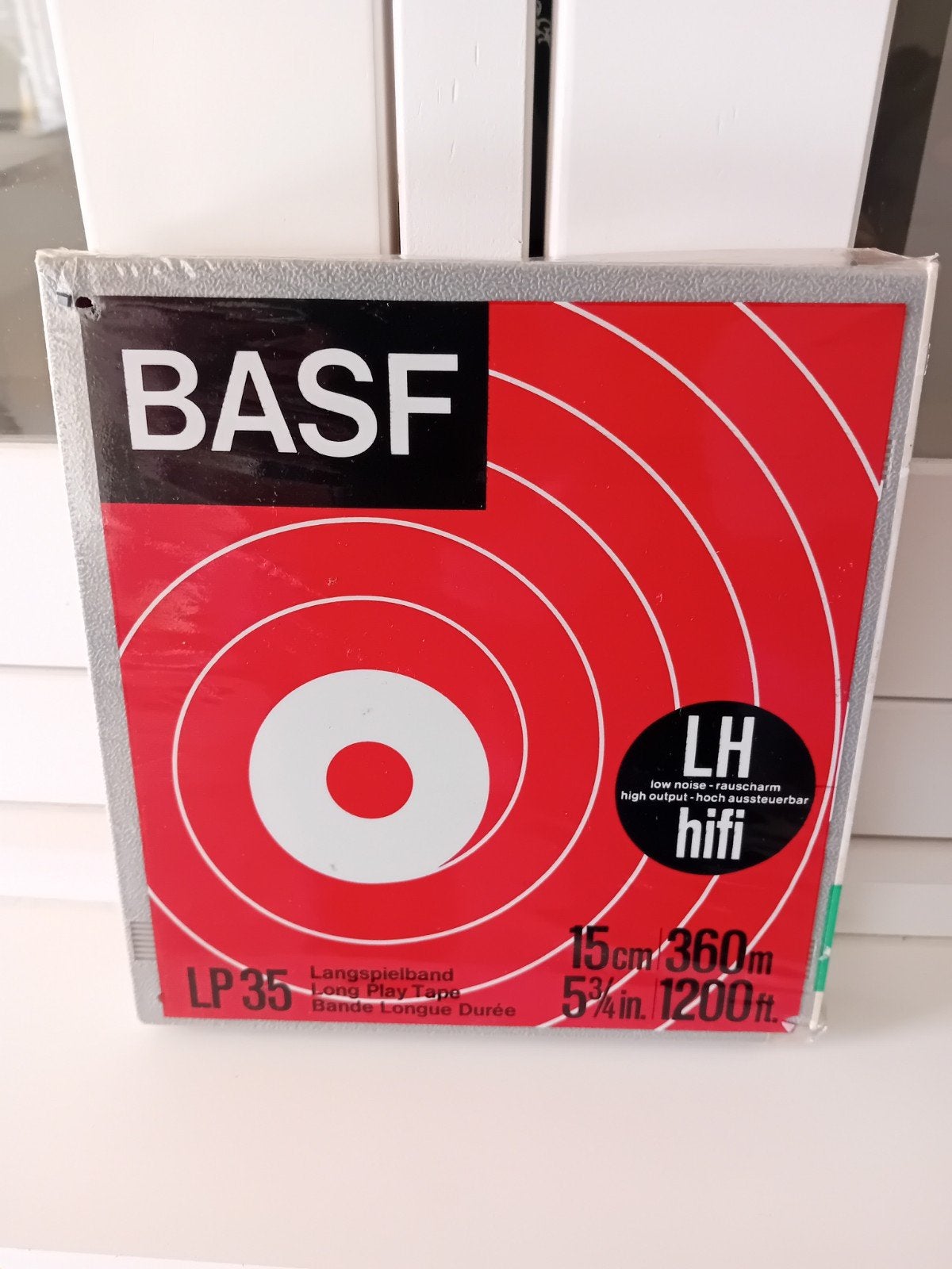 Basf bandrecorder tape band 15 cm New old stock!, Ophalen of Verzenden, Nieuw in verpakking, Overige genres, 1 bandje