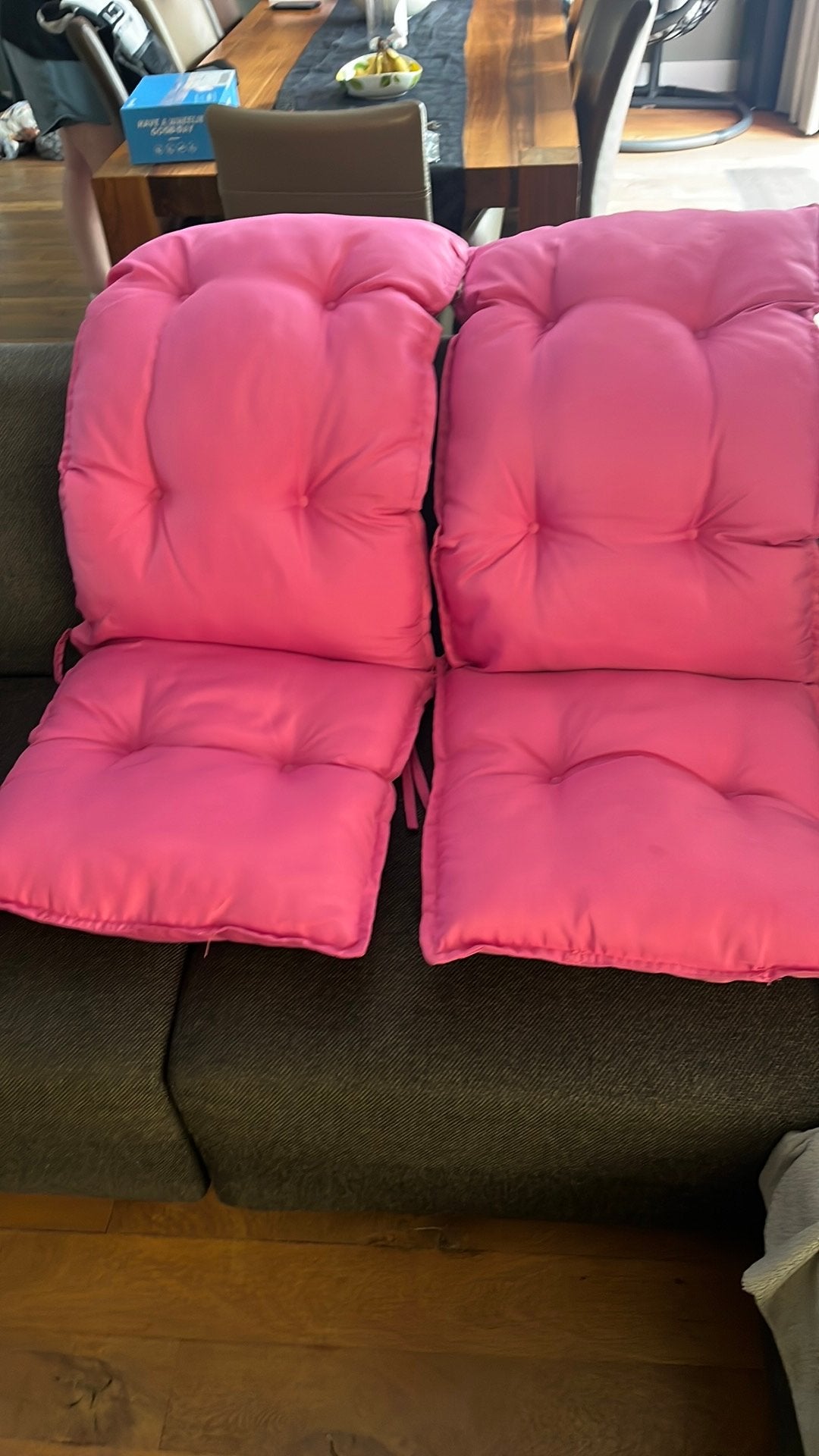 2 x Tuinkussens gratis op te halen, Tuin en Terras, Tuinmeubel-accessoires, Ophalen, Zo goed als nieuw