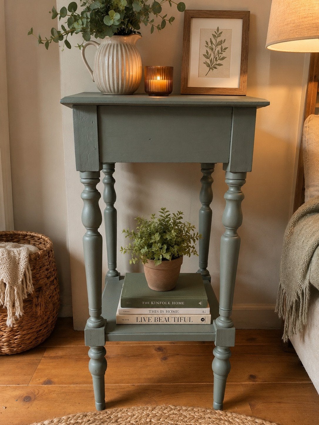 landelijk vintage kastje, Huis en Inrichting, Tafels | Sidetables, Ophalen of Verzenden, 25 tot 50 cm, Rechthoekig, 50 tot 100 cm