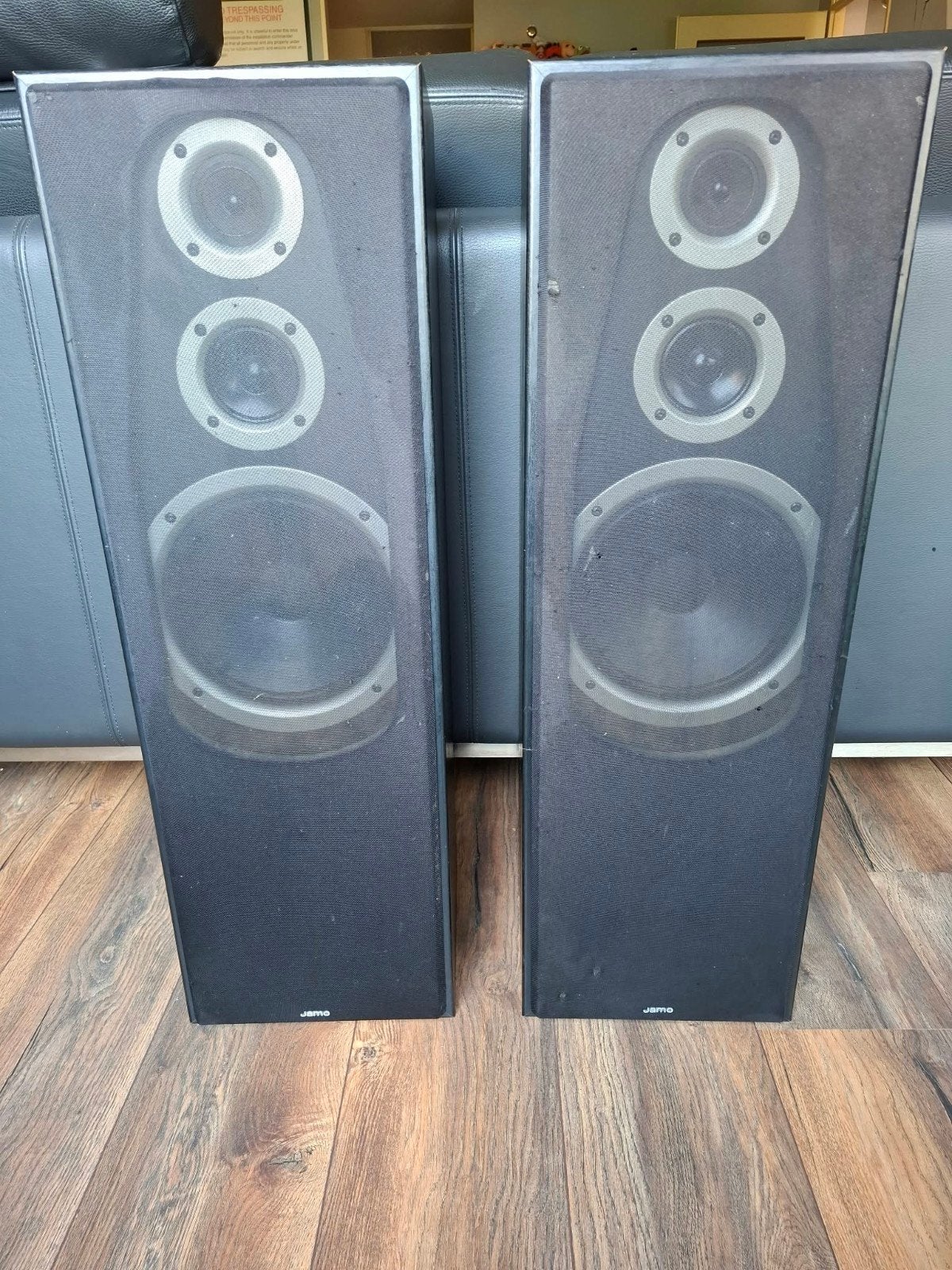 Jamo Studio 180 Vloerstaande Luidsprekers - Goede Staat, Ophalen, Vloerstaande luidspreker, Gebruikt, 60 tot 120 watt