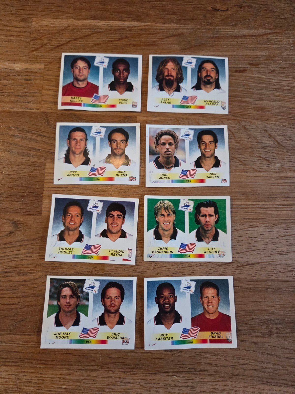 Panini WK 98 USA, Ophalen of Verzenden, Zo goed als nieuw, Buitenlandse clubs, Poster, Plaatje of Sticker