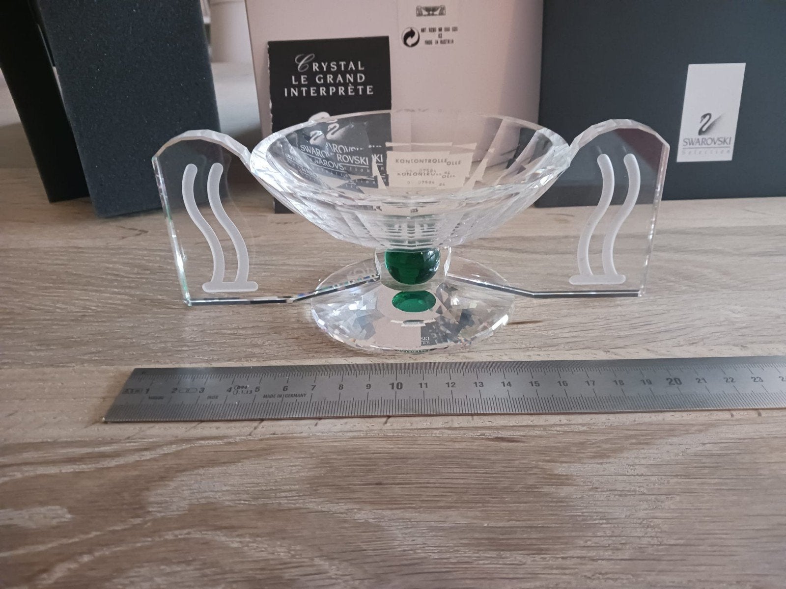 Swarovski kristallen schaaltje "Grande Contenitore", Ophalen of Verzenden, Nieuw, Huisaccessoire