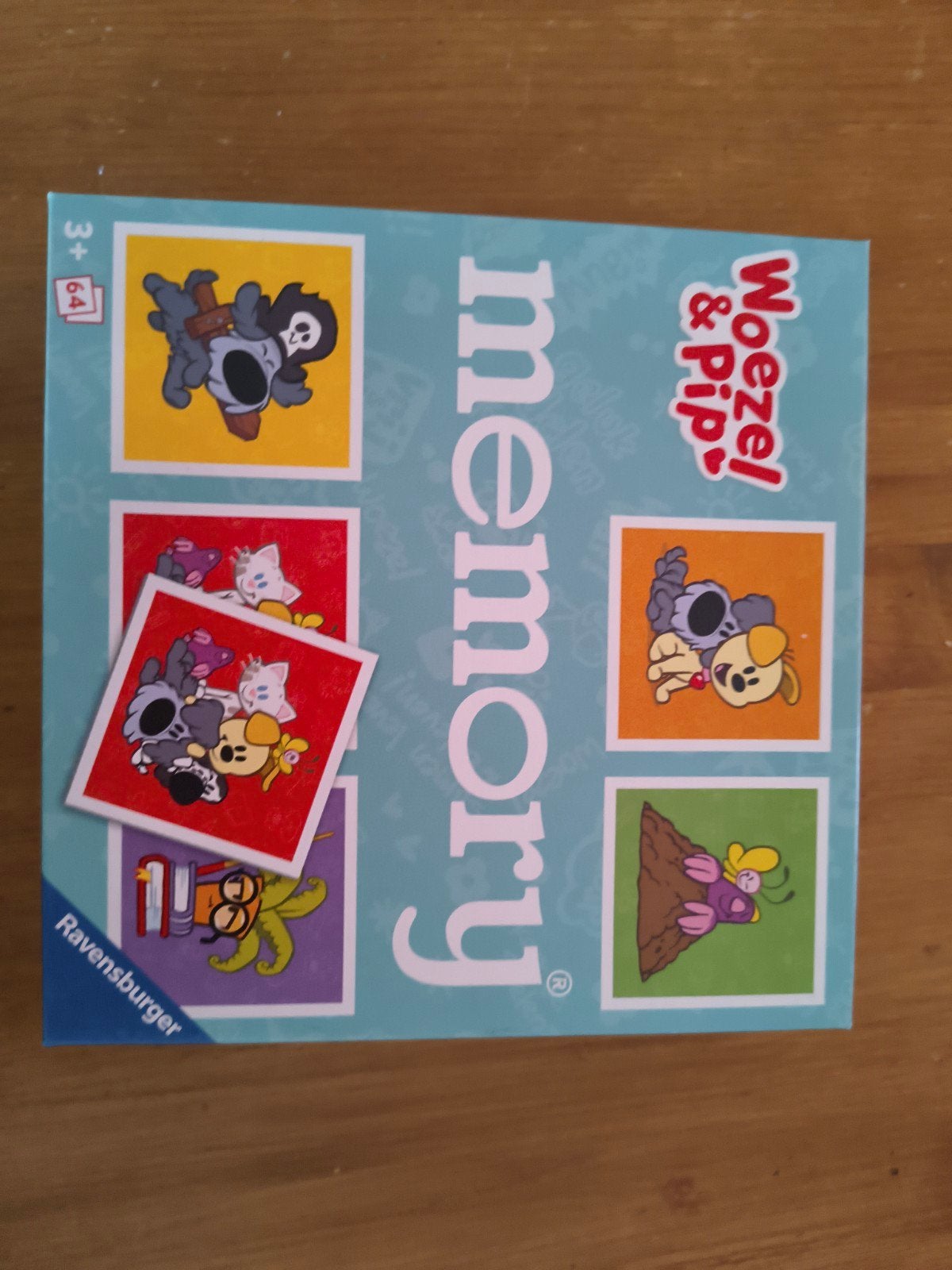 Woezel & Pip Memory spel van Ravensburger, Een of twee spelers, Ophalen of Verzenden, Nieuw, Ravensburger