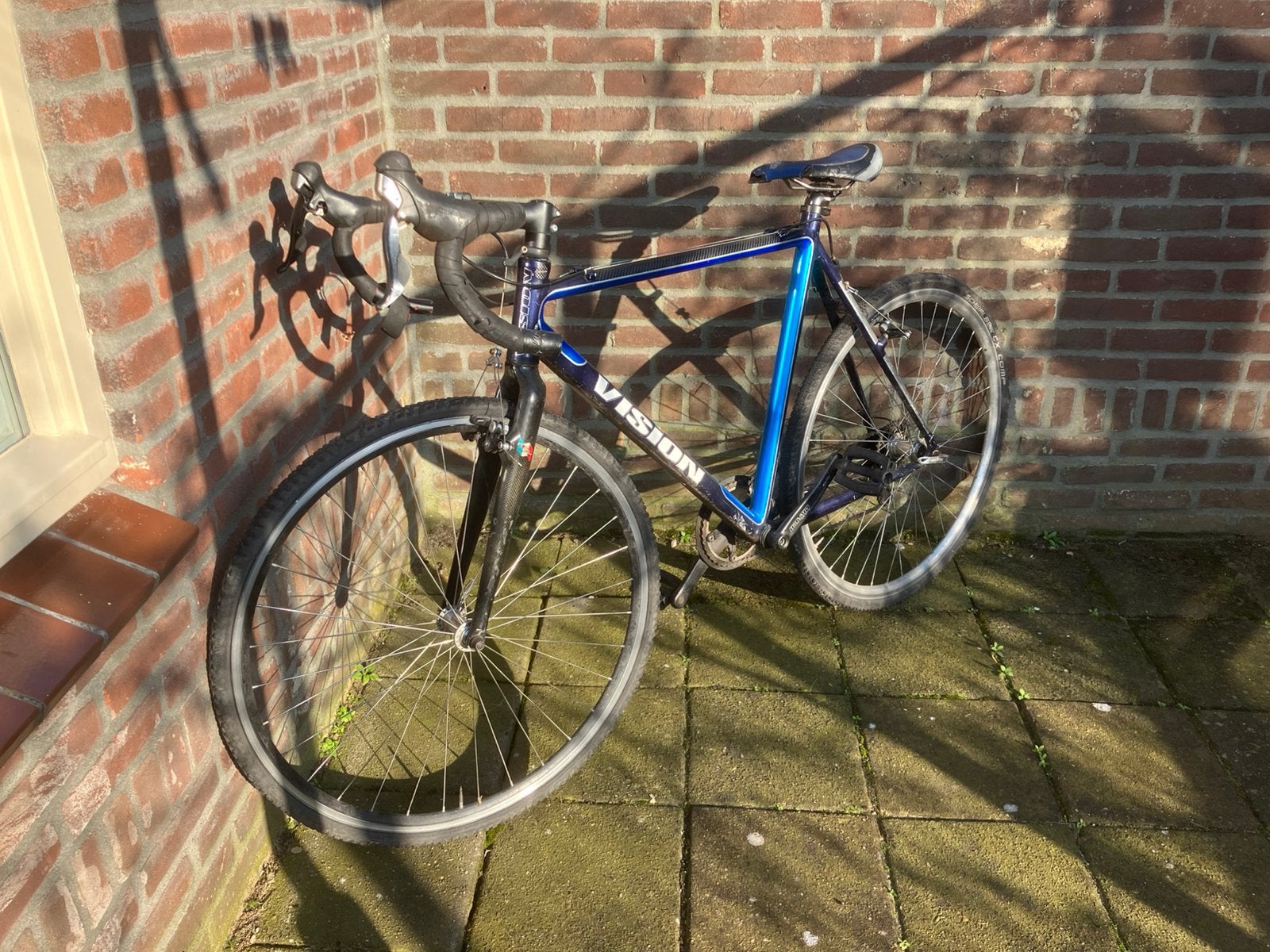 Vision cyclocross / gravelbike lichtgewicht frame, 28 inch, 10 tot 15 versnellingen, Velgrem, Zo goed als nieuw