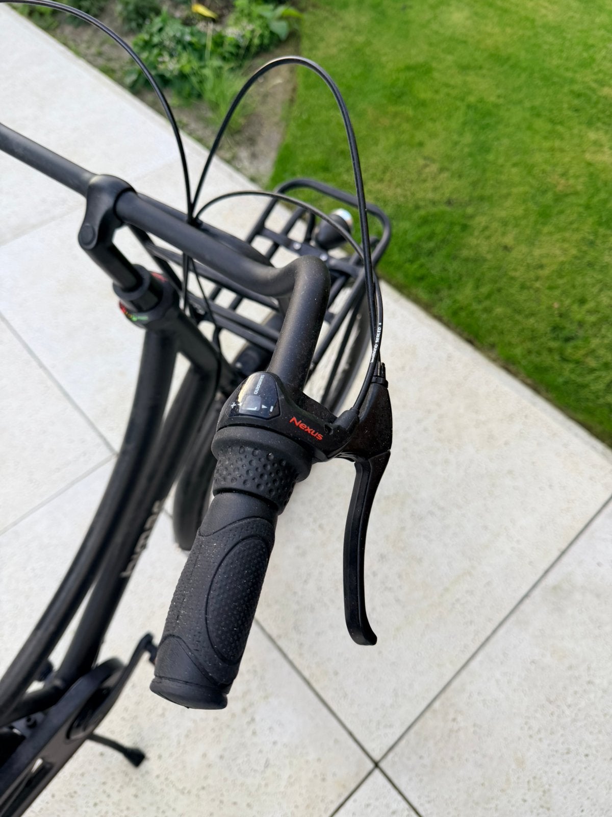 Bimas dames/studentenfiets 28inch, 50 tot 53 cm, Ophalen, Zo goed als nieuw, Handrem