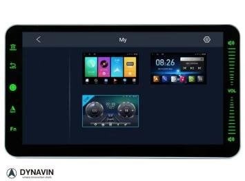 Android 15 1 din navigatie 10 inch carplay wentelbaar scherm