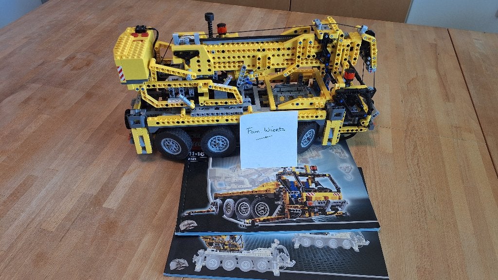 LEGO Technic 8421 Mobile Crane, Gebruikt, Lego, Inclusief instructies, Ophalen of Verzenden