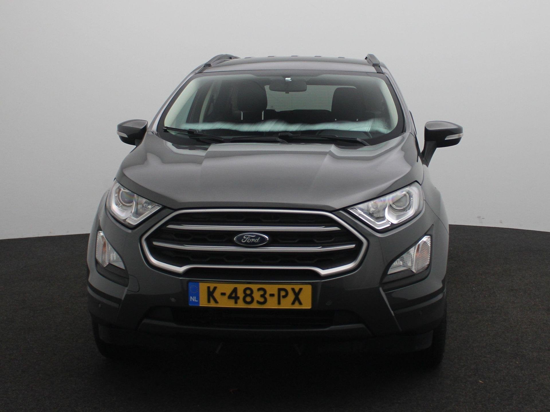 Ford EcoSport 1.0 EcoBoost Titanium | Automaat | Navigatie |, Auto's, 125 pk, Gebruikt, Ecosport, Leder en Stof