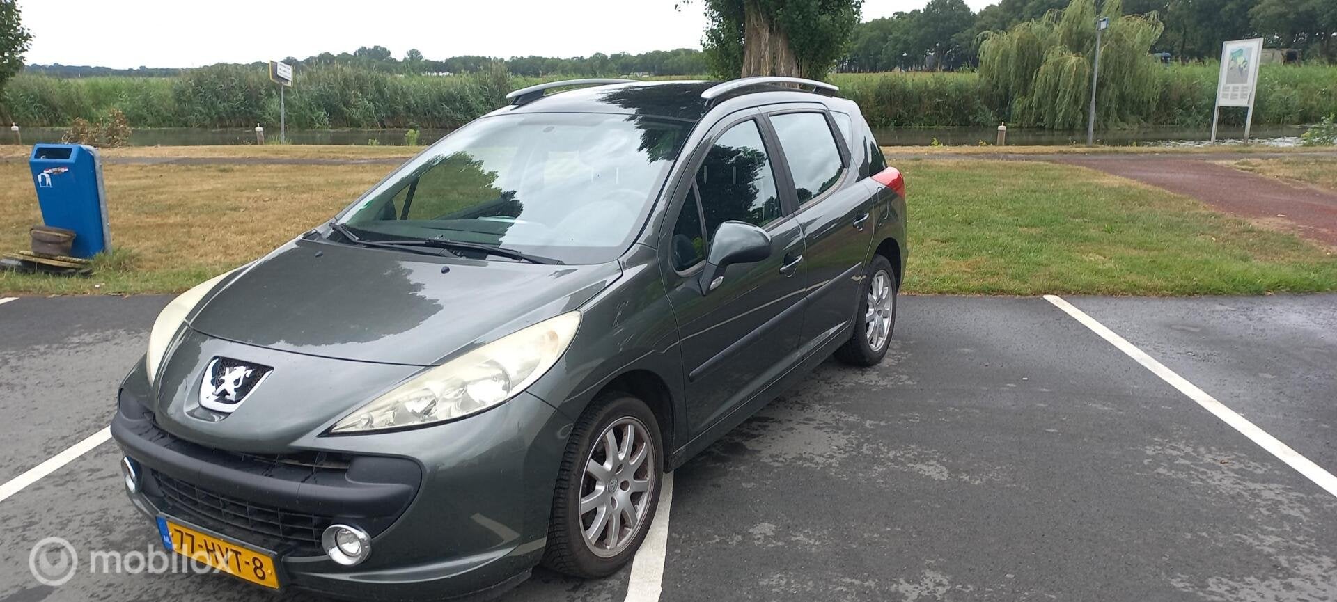 Peugeot 207 SW 1.4 VTi XS export, Stof, Gebruikt, Zwart, Startonderbreker