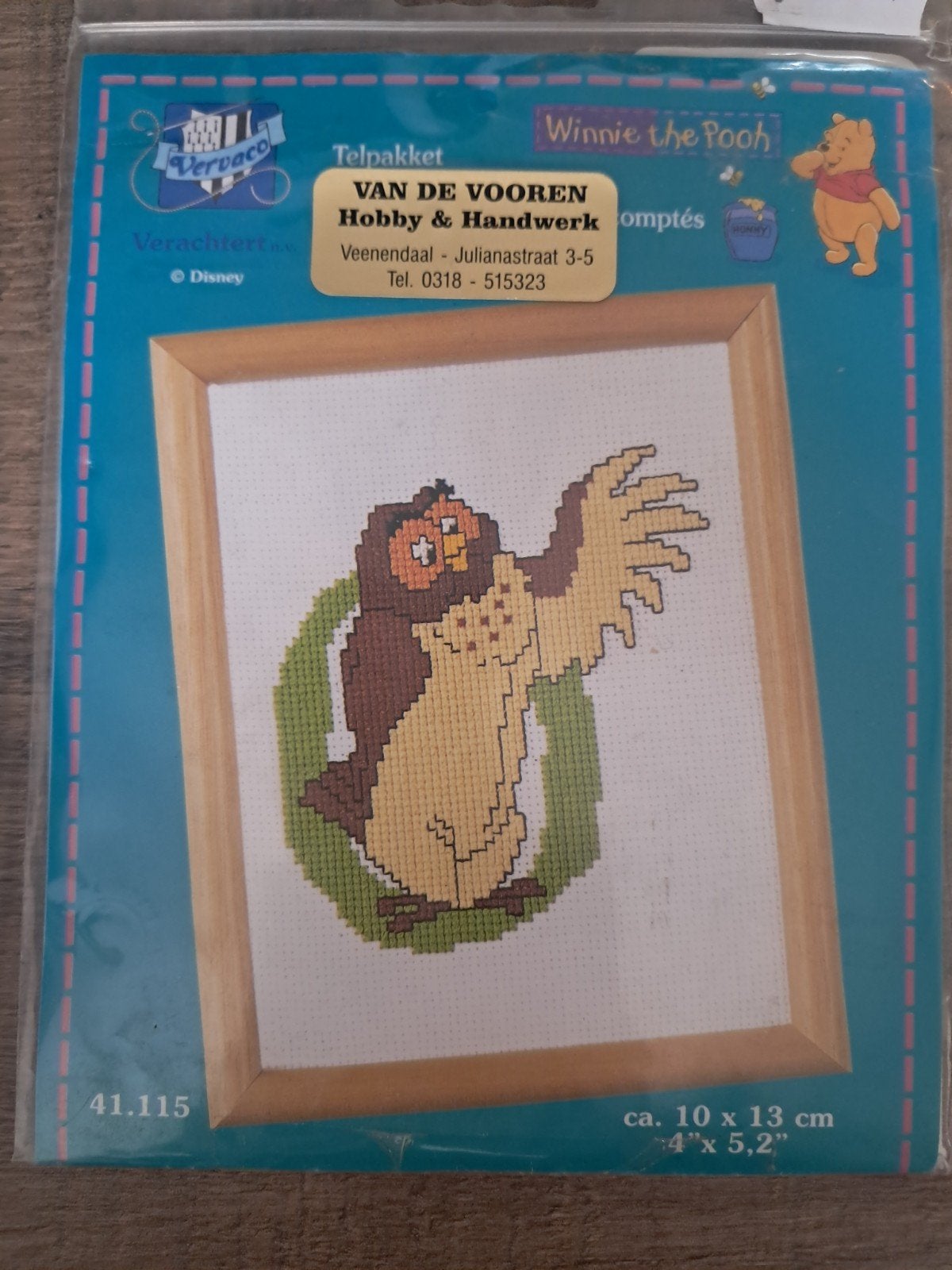 Winnie the Pooh Telpakket Uil - Borduurpakket, Ophalen of Verzenden, Nieuw