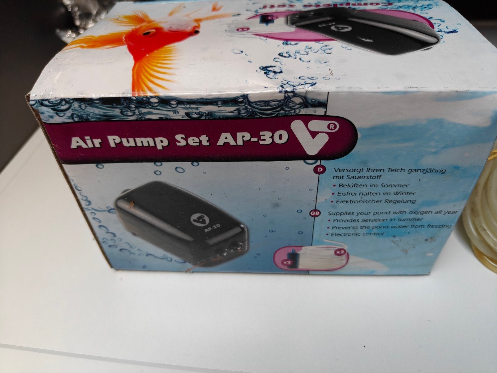 Velda AP-30 Beluchting pomp voor vijver, Tuin en Terras, Ophalen, Zo goed als nieuw, Vijverpomp