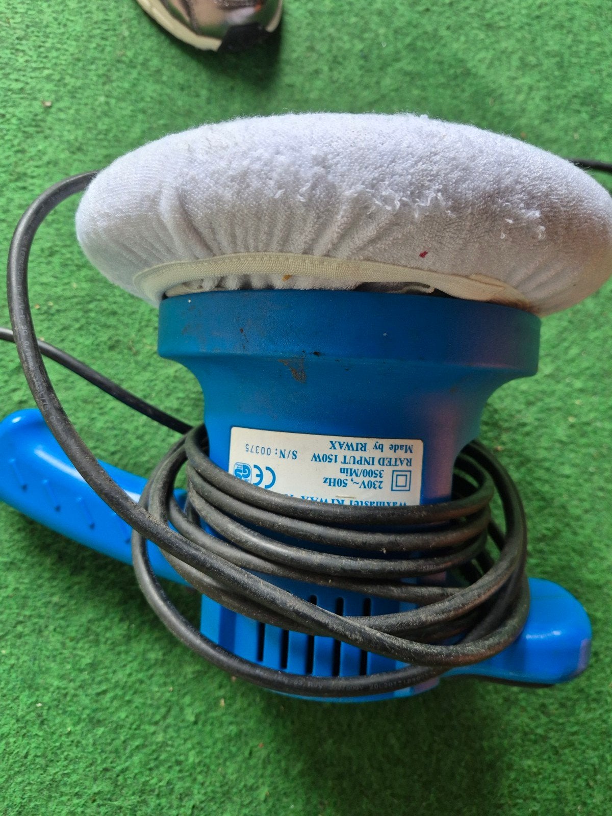 Waxmaster 150W Poetsmachine, Ophalen, Gebruikt