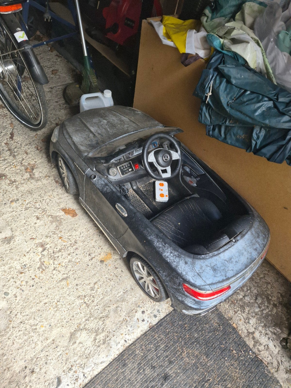 Elektrische kinderauto, Gebruikt