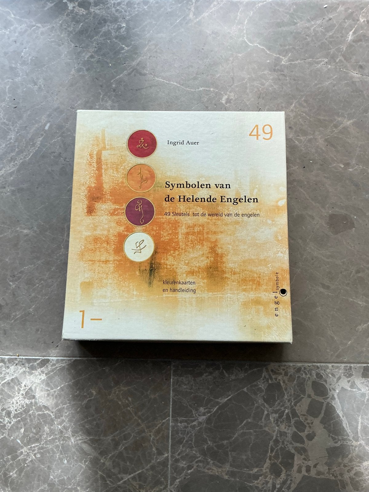 Ingrid Auer: Symbolen van Helende Engelen Set (Kaarten & Boe, Ophalen of Verzenden, Zo goed als nieuw, Spiritualiteit algemeen