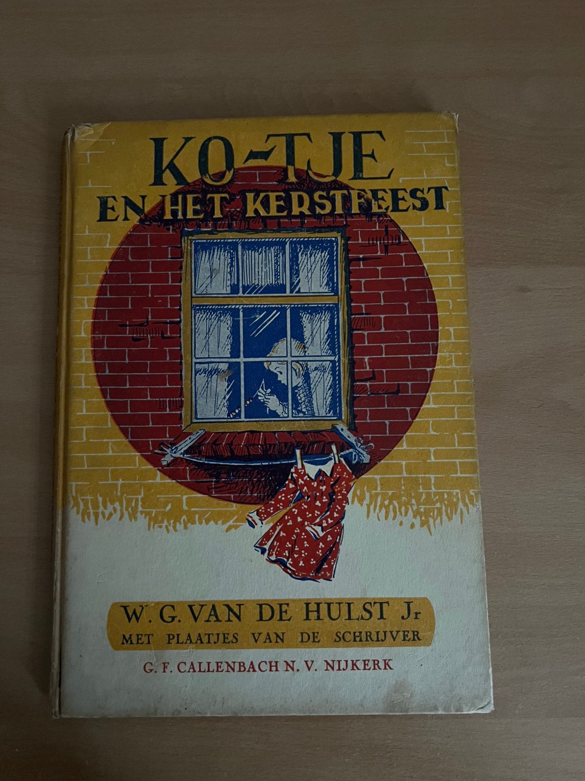 Ko-tje en het kerstfeest door W. G. Van de Hulst jr, Antiek en Kunst, Ophalen of Verzenden