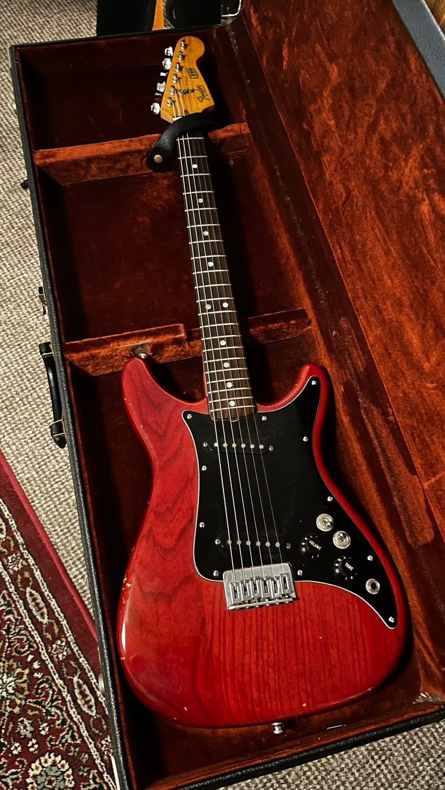 Vintage 1979-1980 Fender Lead II + OHSC, Muziek en Instrumenten, Ophalen, Gebruikt, Solid body, Fender