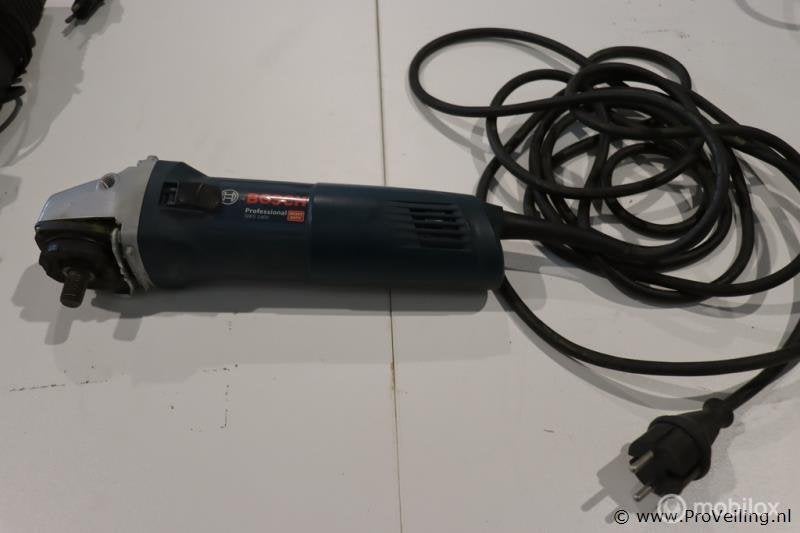 Online Veiling: BOSCH Professional GWS 1400 Haakse slijper, Doe-het-zelf en Verbouw, Gereedschap | Slijpmachines, Gebruikt