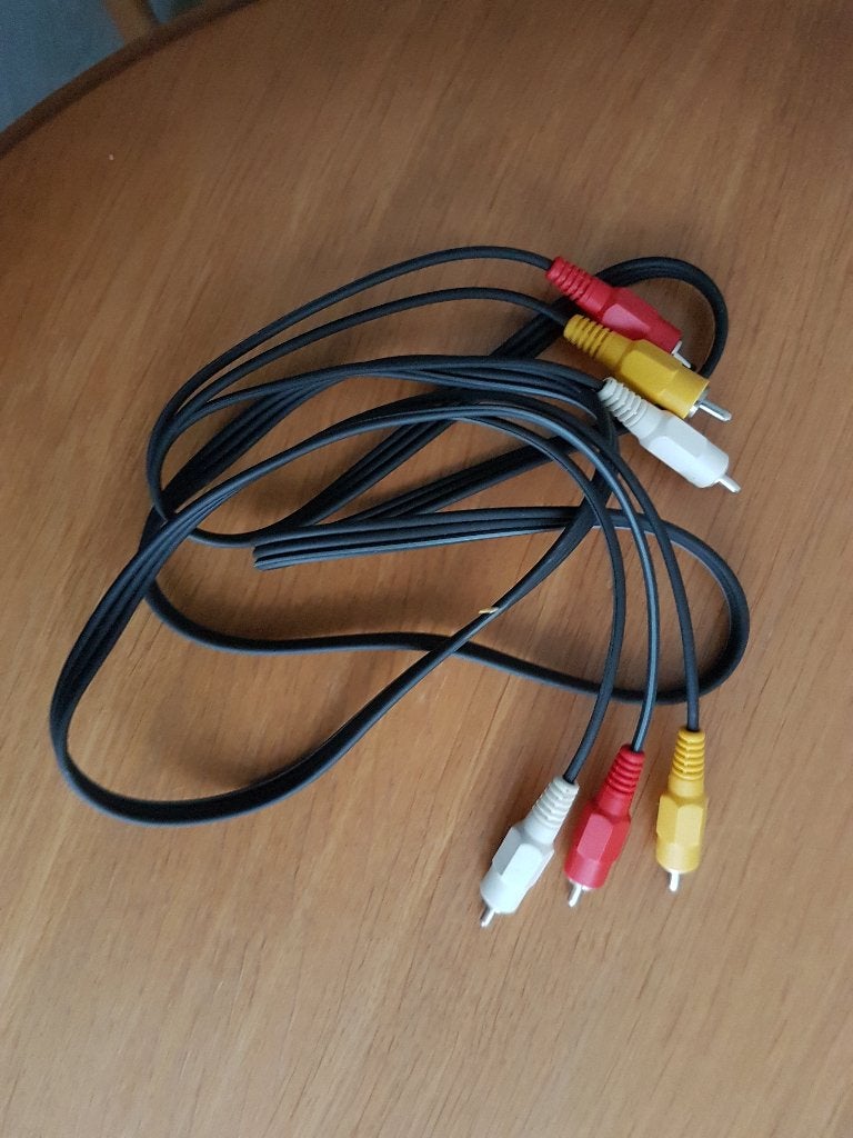 TV- en Videokabel composiet male naar composiet male 1,50 m, Ophalen of Verzenden, Nieuw, Minder dan 2 meter, Tv-kabel