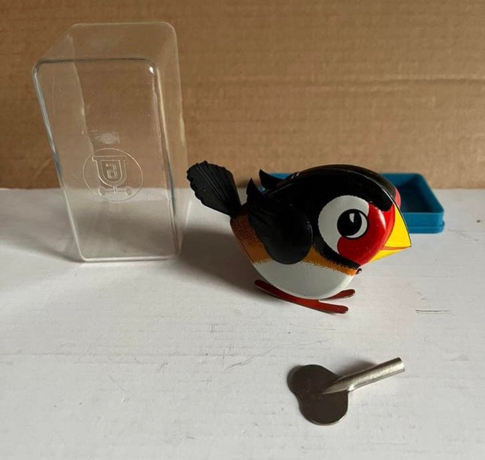 Te koop kleurrijk huppelend vogeltje van Lehmann LULU 941, Ophalen of Verzenden, Gebruikt