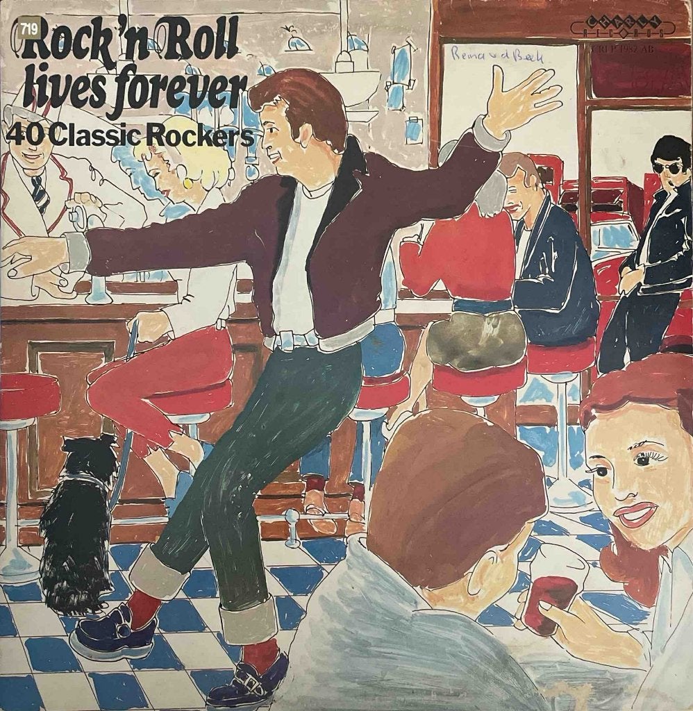 Rock 'N Roll Lives Forever - 40 Classic Rockers, Ophalen of Verzenden, Zo goed als nieuw, 12 inch, Dubbel-LP